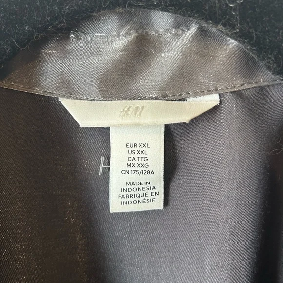 Silver Long Sleeve Button-Down Duster - Picture 7 of 8